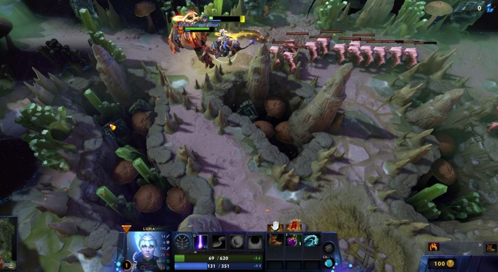 Mob follows you around is one of the best Aghanim's Lab Tips and Tricks.