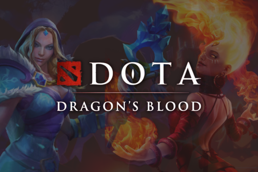 Which new Dota 2 heroes appear in Dragon’s Blood Book 2?