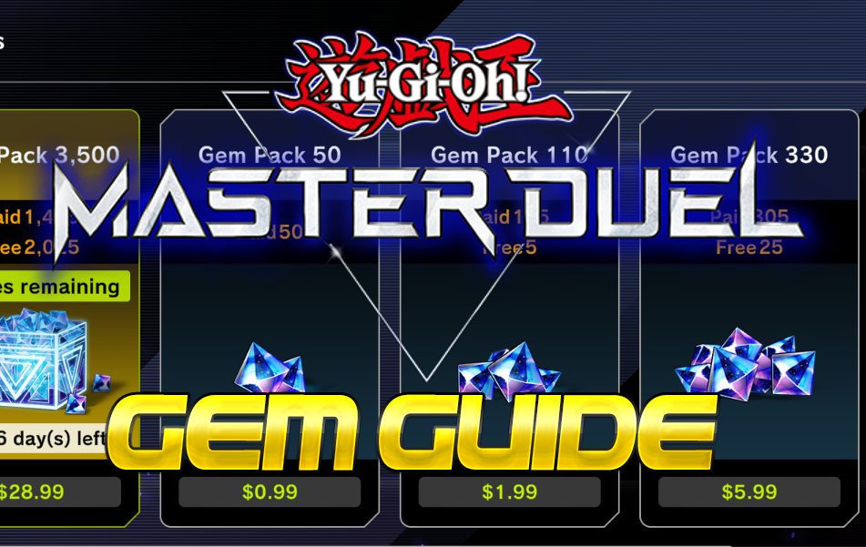 YuGiOh Master Duel: How to farm gems to craft the best cards