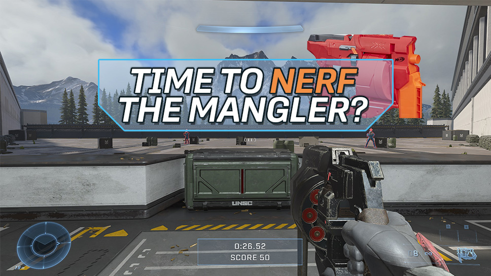 4 body shots to kill. Does the low-tier Mangler actually need a nerf in Halo Infinite?