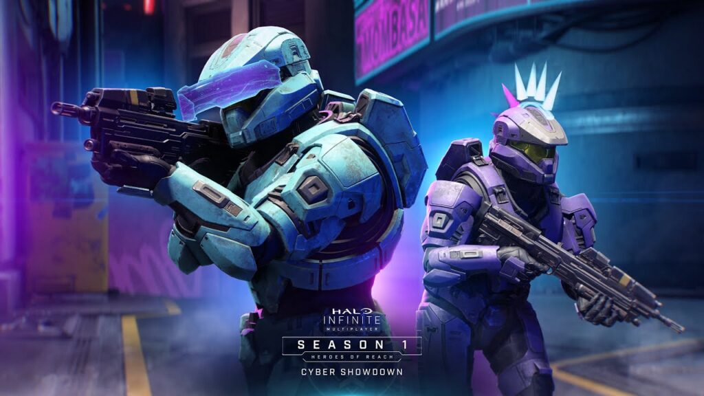 Halo Infinite Cyber Showdown event skins leak ahead of launch