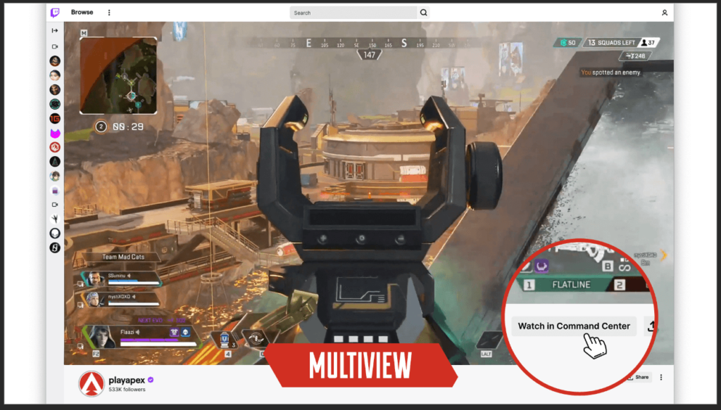 Multiview coming to Apex ALGS Playoffs with FULL voice comms! Twitch drops also returning
