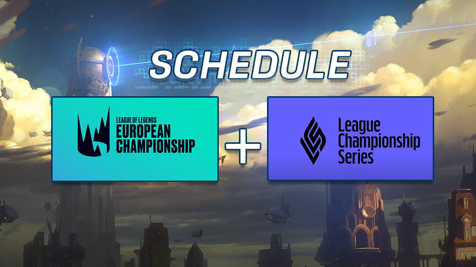 The schedules for LEC spring Split and LCS Lock in are here! On January 14th the action begins