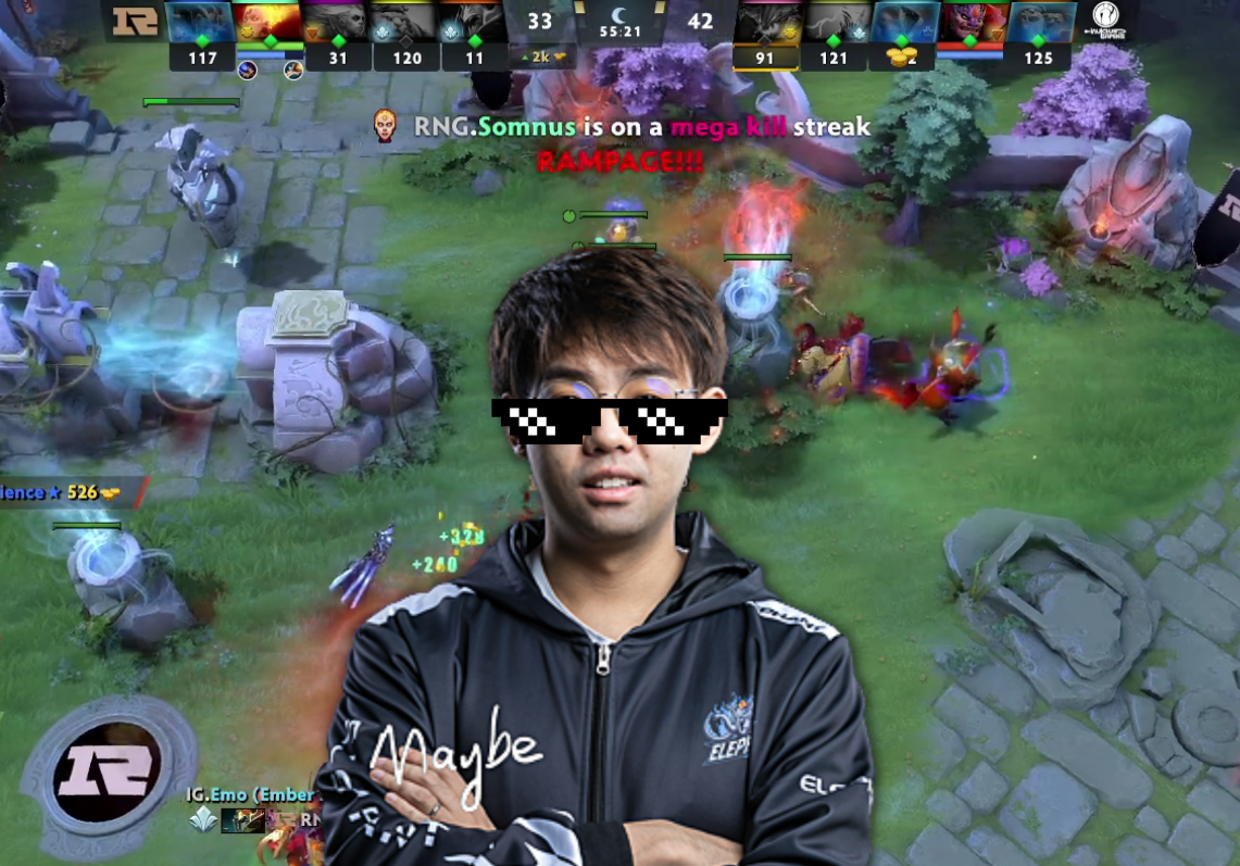 Somnus clutches at 5 hp to secure rampage and first DPC win for RNG, after bug causes team wipe in opener