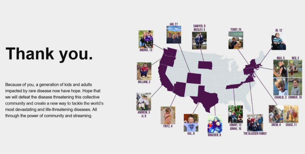 Cure Rare Disease stream