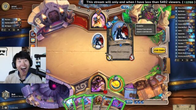 Disguised Toast back to streaming Hearthstone?