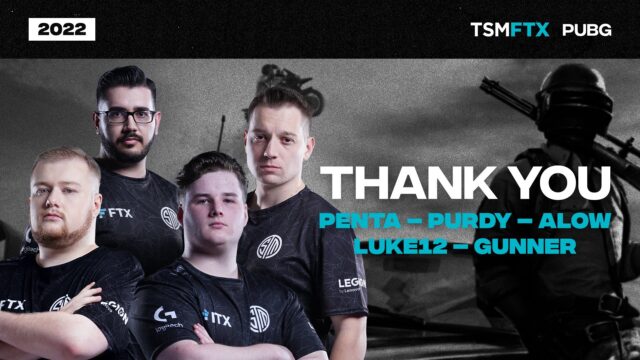 TSM leaves PUBG after five years - a bad sign for the game and another blow for the org