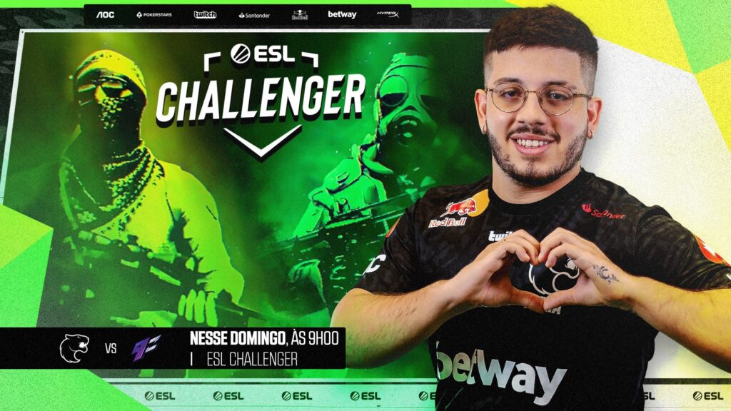 FURIA vence 9z e se classifica para a final da ESL Challenger