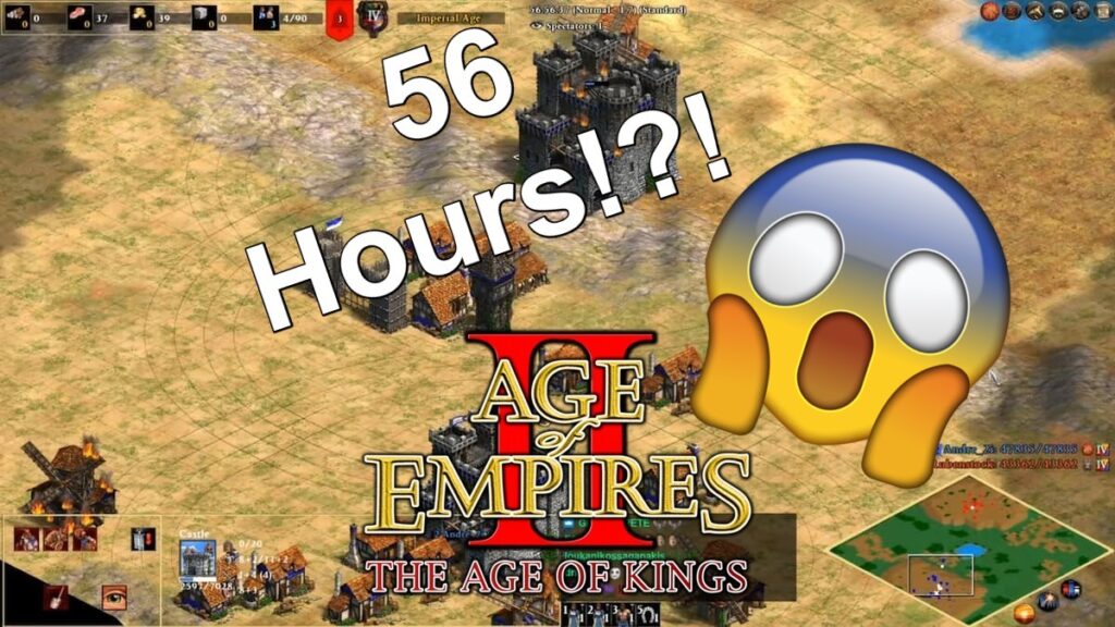 Two Age of Empires streamers have been locked in a match for over 56 hours
