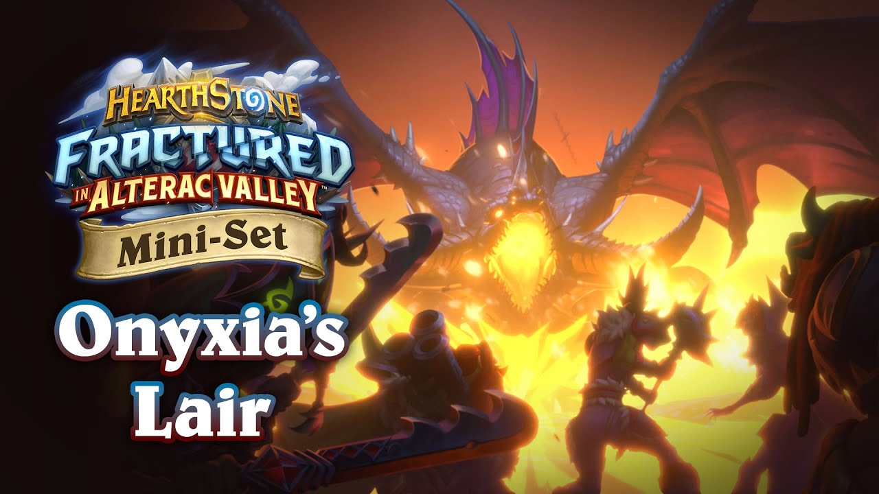 The Hearthstone Patch 22.4 and Onyxia’s Lair Mini Set are here