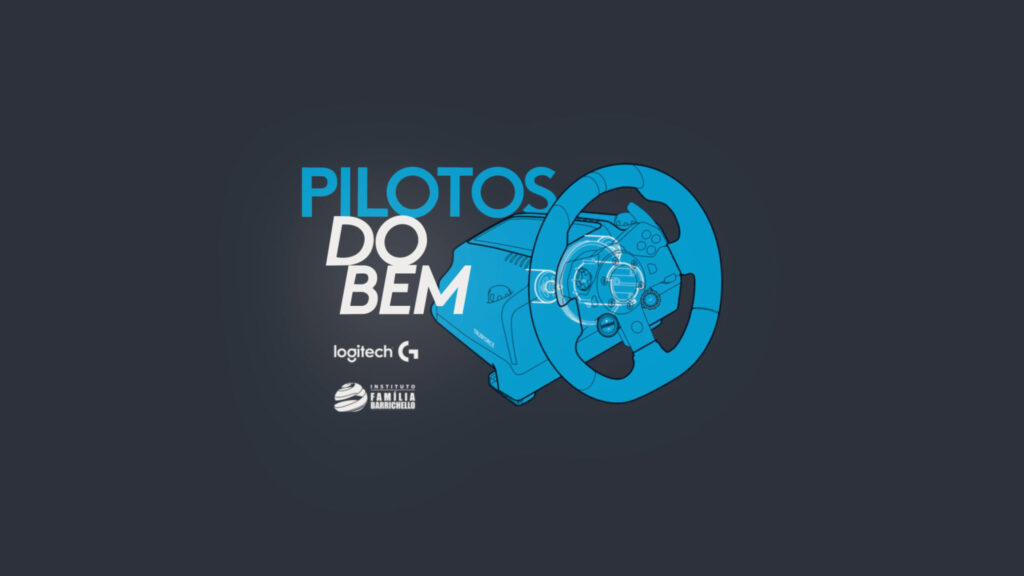 Logitech e Rubens Barrichello fecham parceria para campanha “Pilotos do Bem”
