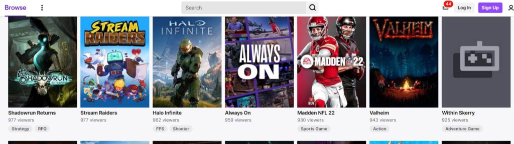 Halo Infinite Twitch Viewer Count