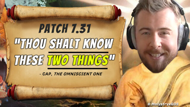 Cap explains the two biggest changes of Patch 7.31 and what it means to Dota 2