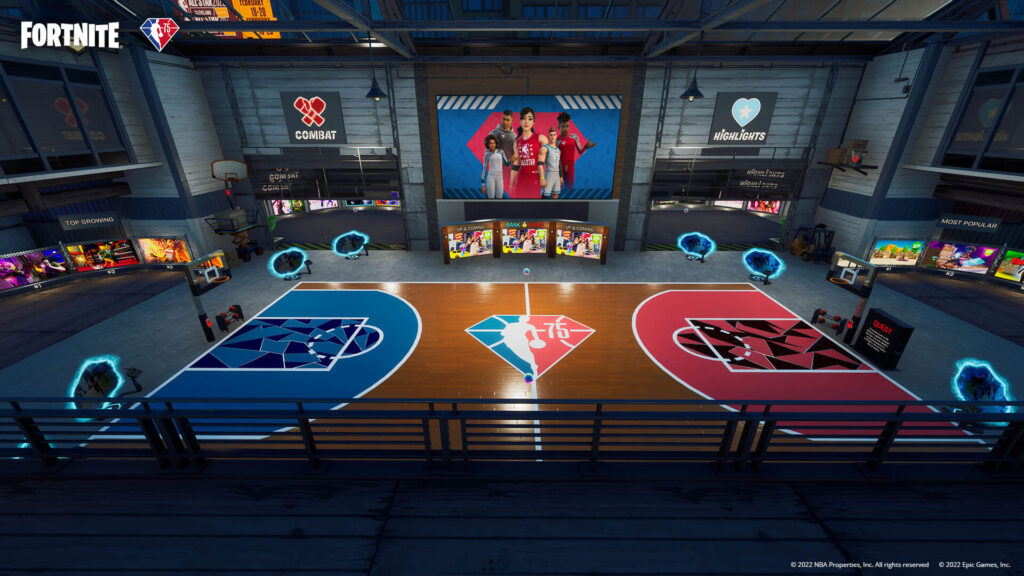 A NBA chega ao Fortnite bem a tempo do NBA All-Star 2022