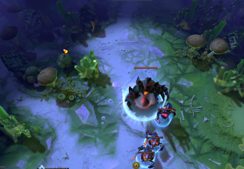 7.31 Map Changes. The Dire and Radiant offlane towers have moved slightly outwards.