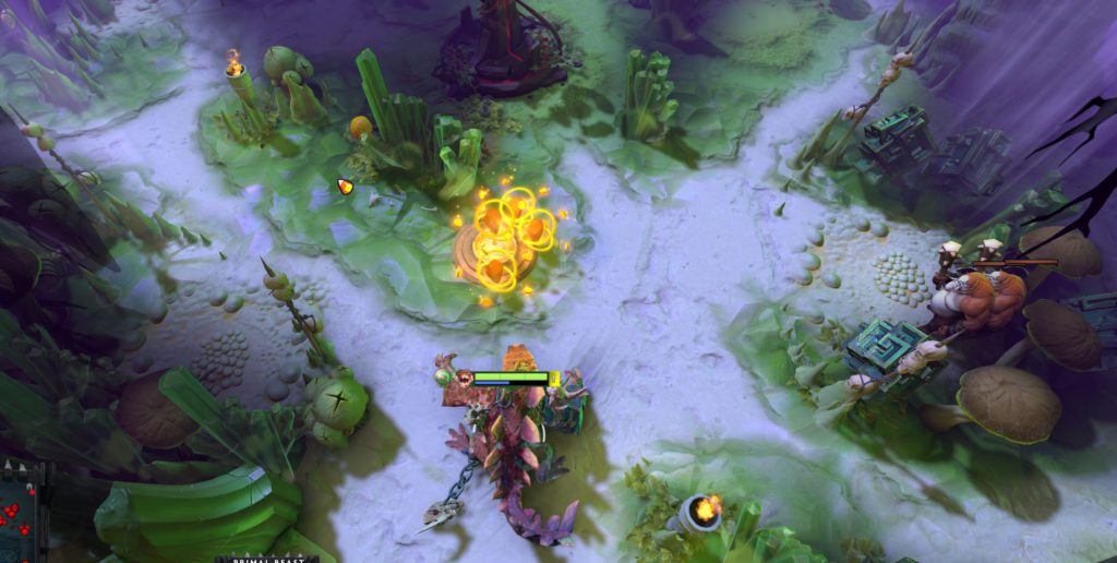 The bounty rune in Dota 2 patch 7.31.