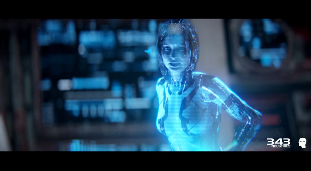 Cortana in Halo 2 Anniversary
