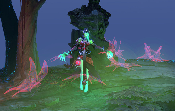 Death Prophet set in the Winter Lineage treasure released ahead of the DPC Regional Finals