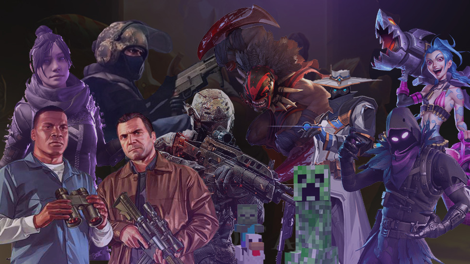 Top 10 games streamed on Twitch in 2021