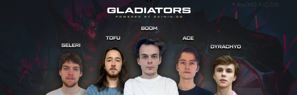 Gaimin Gladiators sign Team Tickles right before the Regional Finals