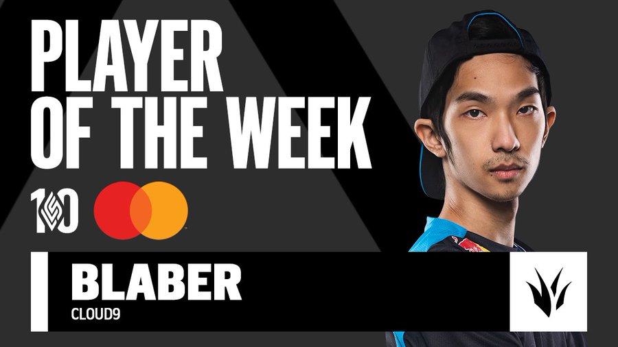 Cloud9 Blaber was the best jungler in Week 5 of the LCS Spring Split.