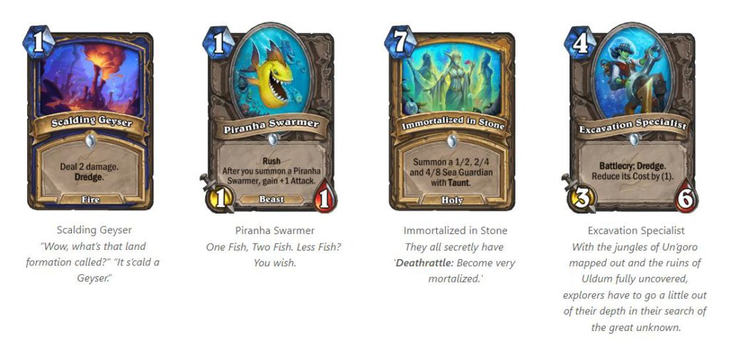 

Scalding Geyser - Piranha Swarmer - Immortalized in Stone - Excavation Specialist