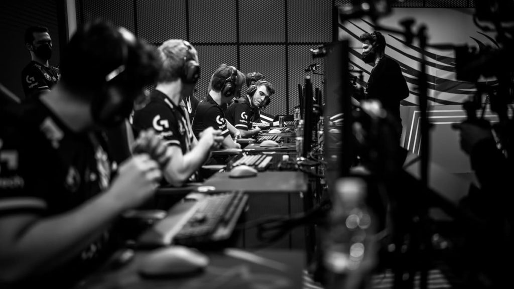 G2 Flakked Berlin, Germany - March 6 - during the 2022 League of Legends European Championship Series Week 8 