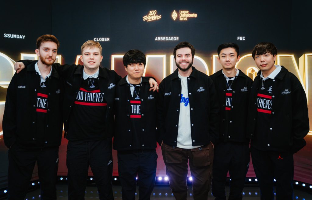 100Thieves clan including 100T Closer