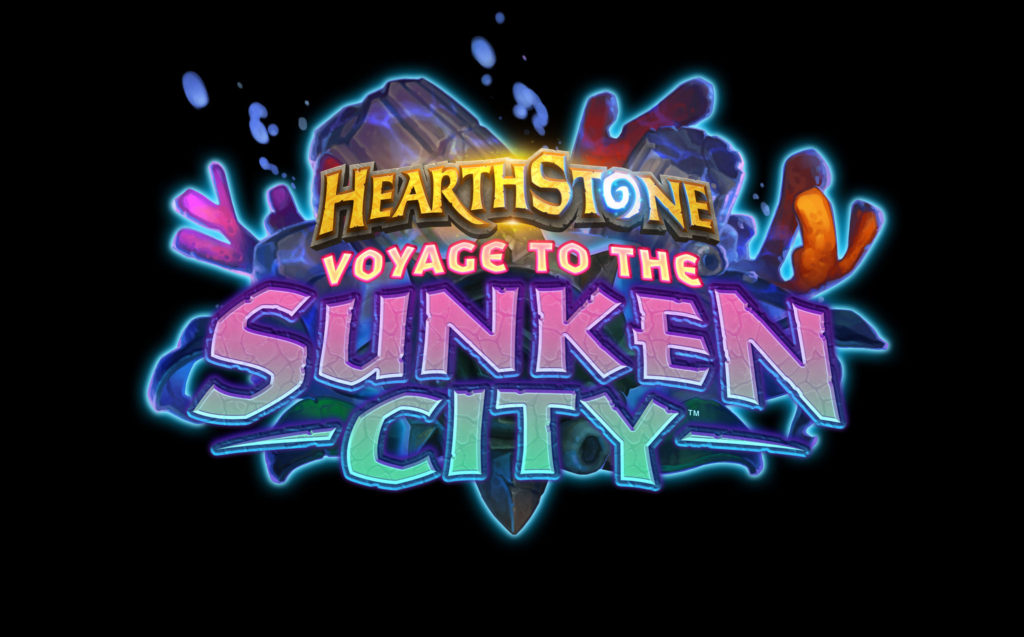 The Hearthstone Voyage to the Sunken City logo