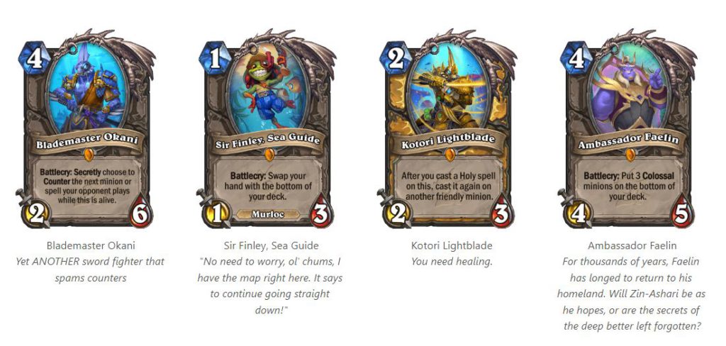 
Blademaster Okani - Sir Finley, Sea Guide - Kotori Lightblade - Ambassador Faelin