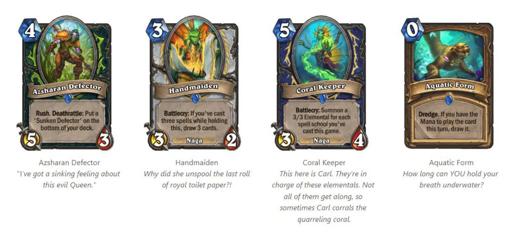 Azsharan Defector - Handmaiden - Coral Keeper - Aquatic Form