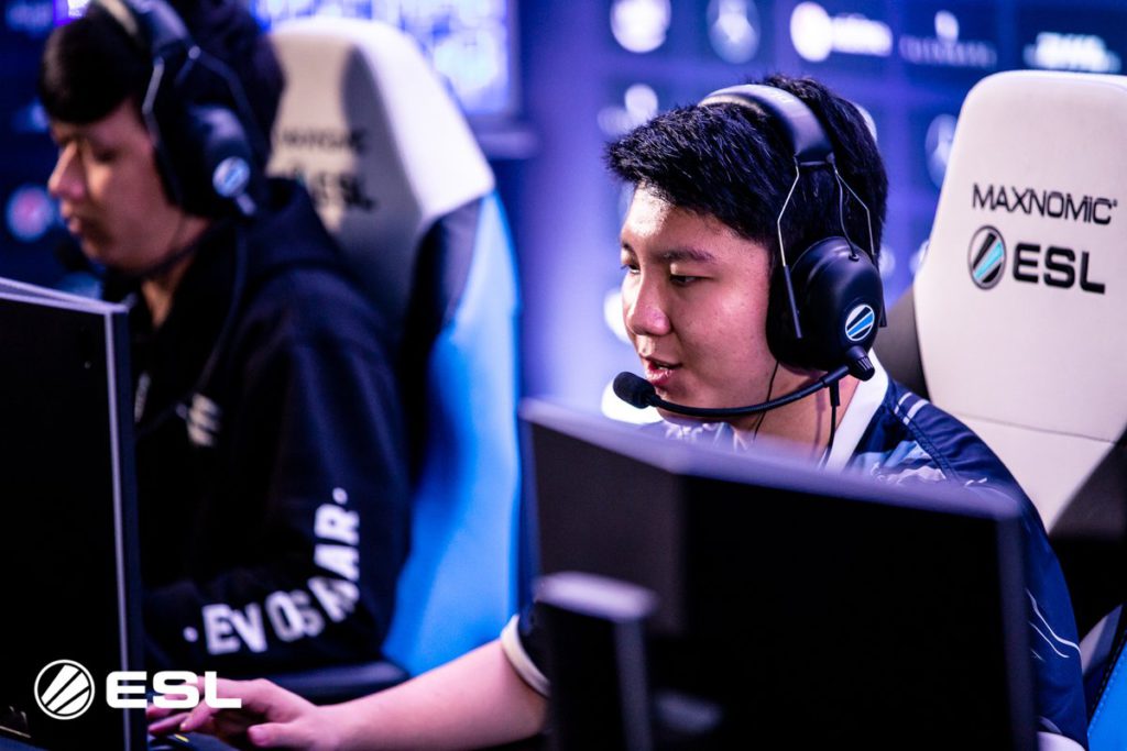 T1 Whitemon during ESL One Hamburg.