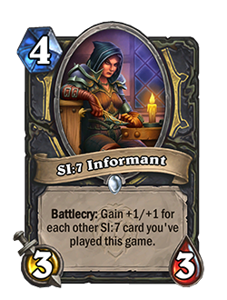 SI:7 Informant card. Updated with <a href=