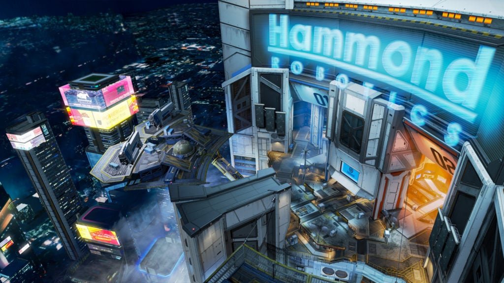 New Arena Map, Hammond Robotics Manufacturing Tower - Warriors collection event