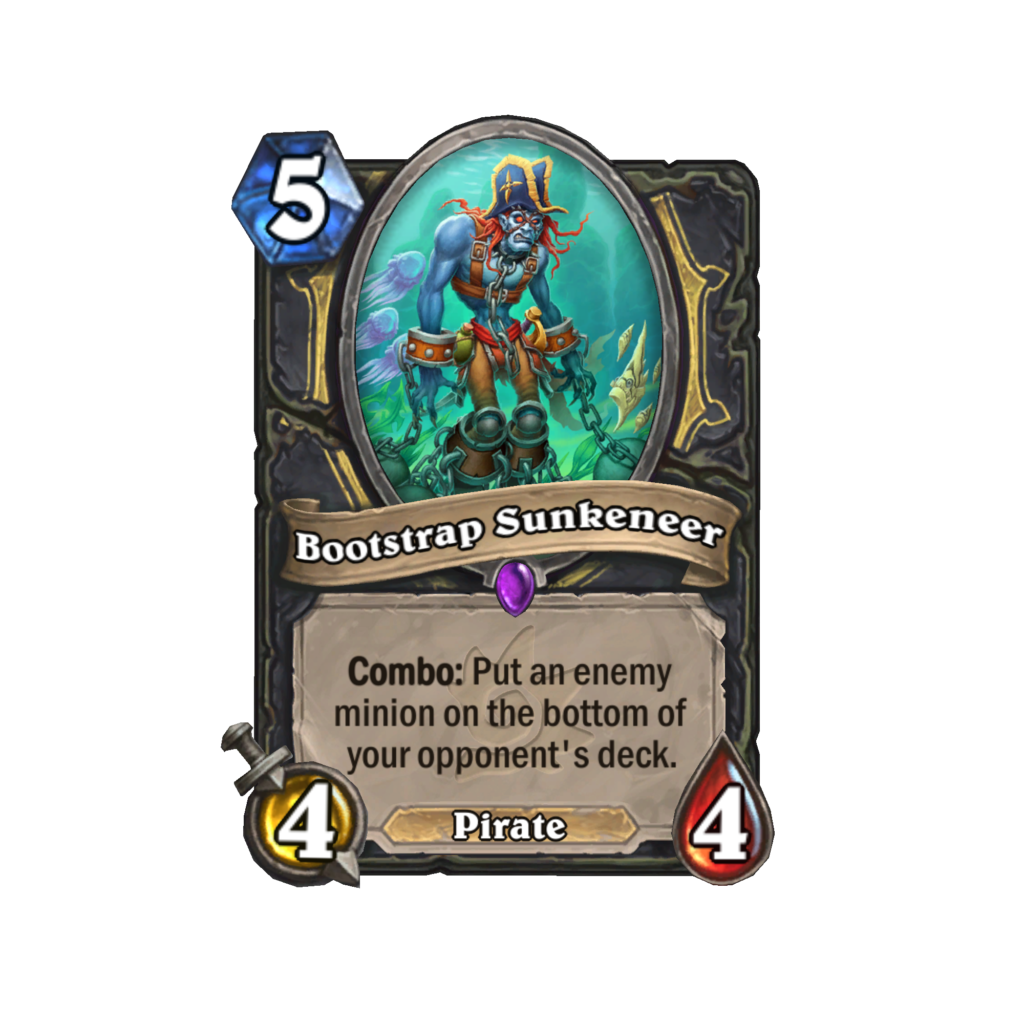 Bootstrap Sunkeneer in the new Hearthstone expansion