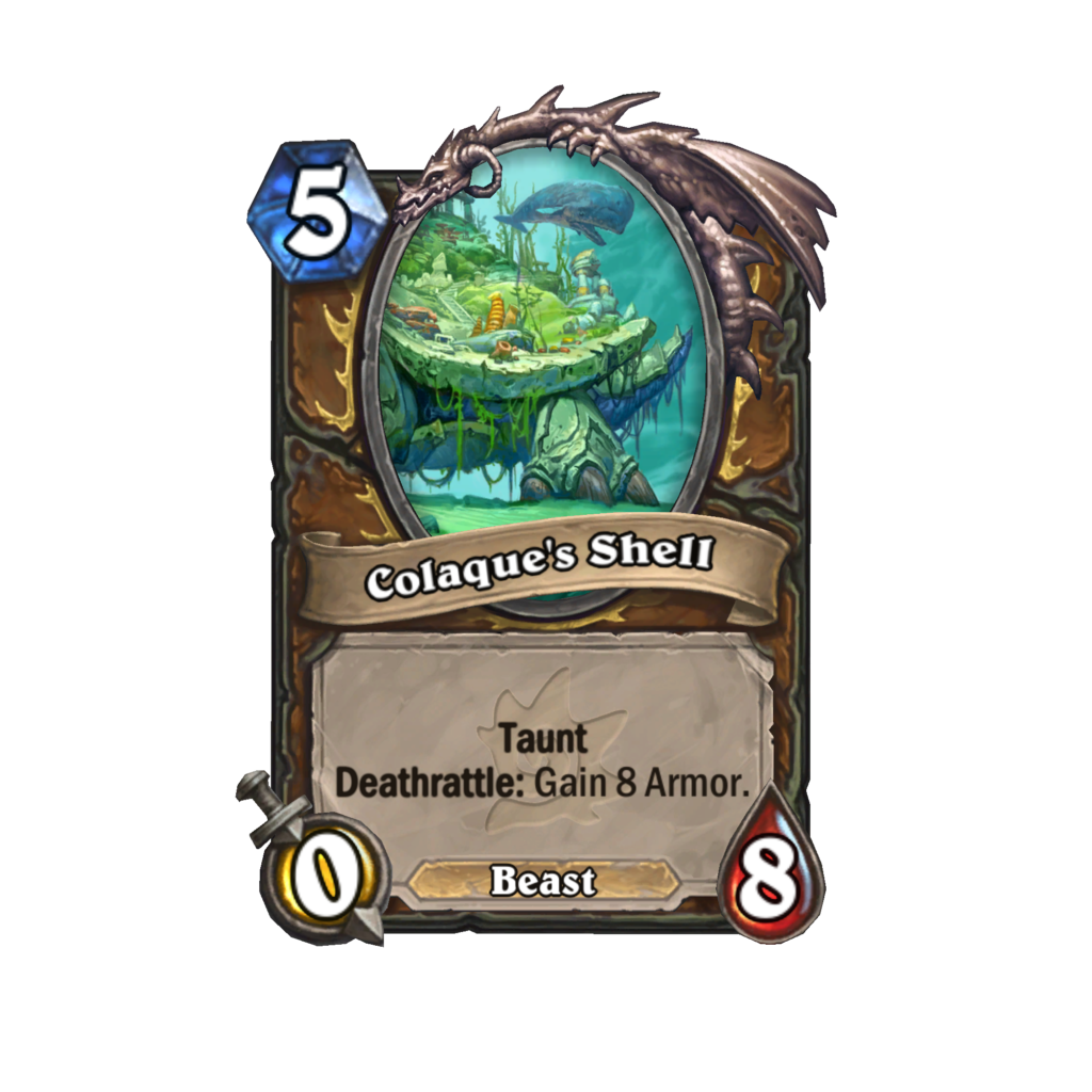 Colaque's Shell in Hearthstone