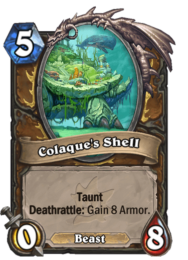 Colaque's Shell, Colaque's appendage