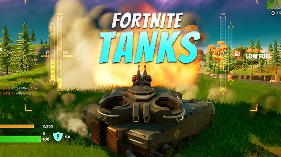 Fortnite Tanks: How they work, locations and more