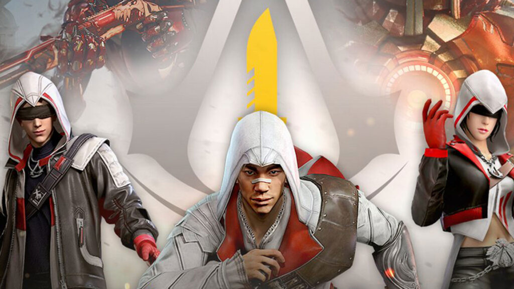 Evento temático de Assassin’s Creed em Free Fire traz referências e itens colecionáveis