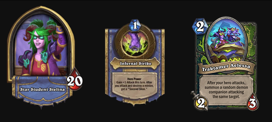 Stelina Treasure and Hero Power selection