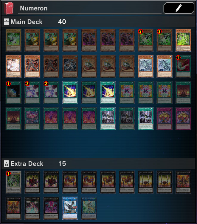 Numeron Deck