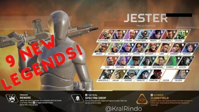 Apex Legends leak reveals the next 9 Legends coming to the Apex games