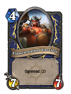 Hearthstone April Fool's Day Flamewreathed Faceless card