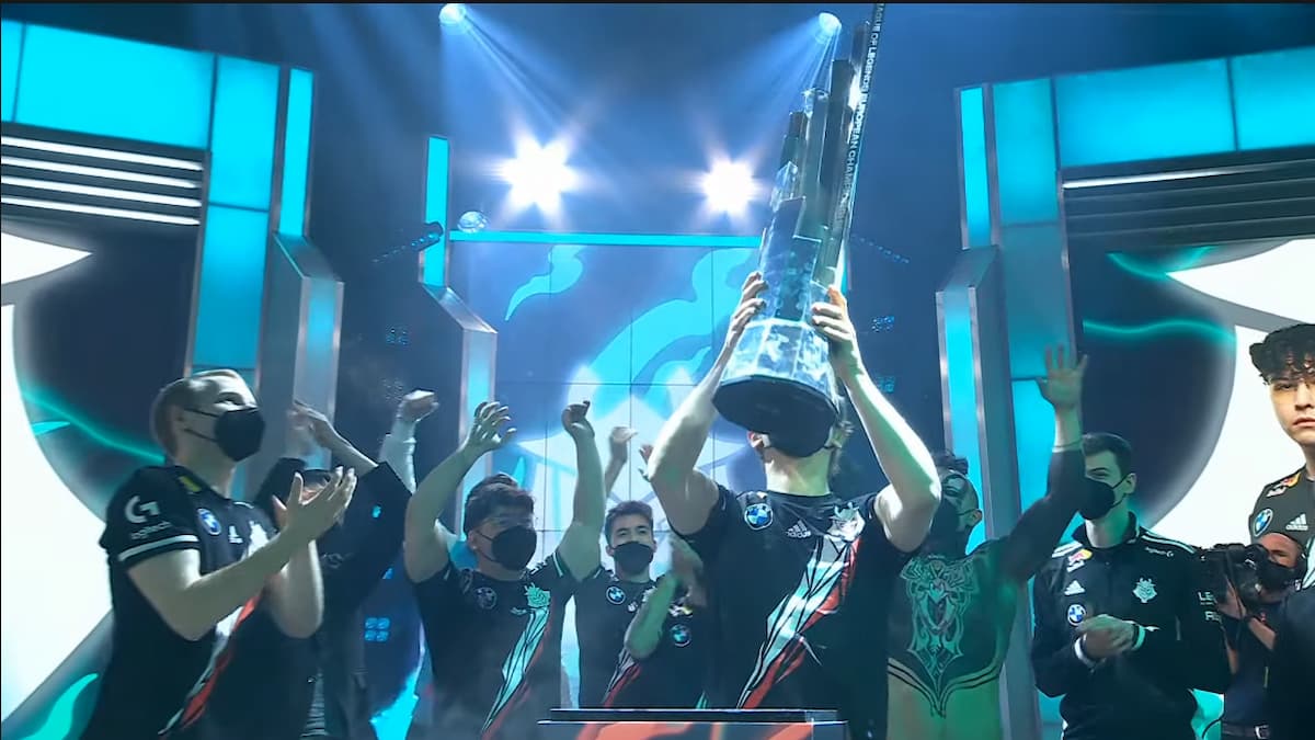 G2 Esports defeats Rogue in a clean sweep to win the LEC Spring Finals