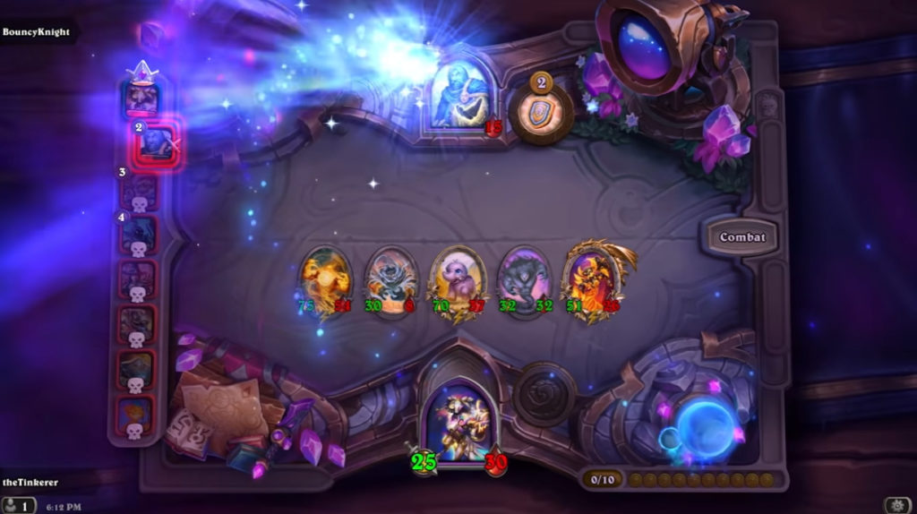 Hearthstone Battlegrounds screenshot