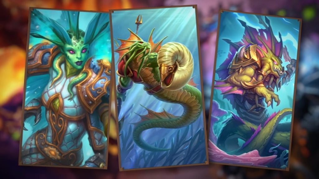 Voyage to the Sunken City will feature the new Naga minion type
