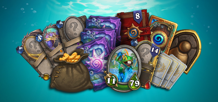 The Voyage to the Sunken City Rewards Track items