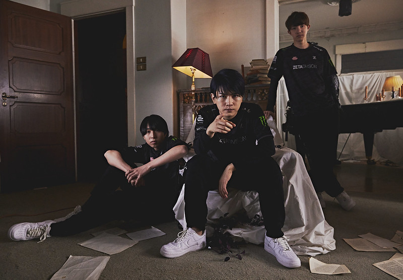 The Zeta Division Valorant team, including Laz, SugarZ3ro and more.