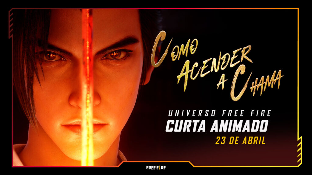 Acompanhe Hayato na jornada pelo mundo de Free Fire em Como Acender a Chama