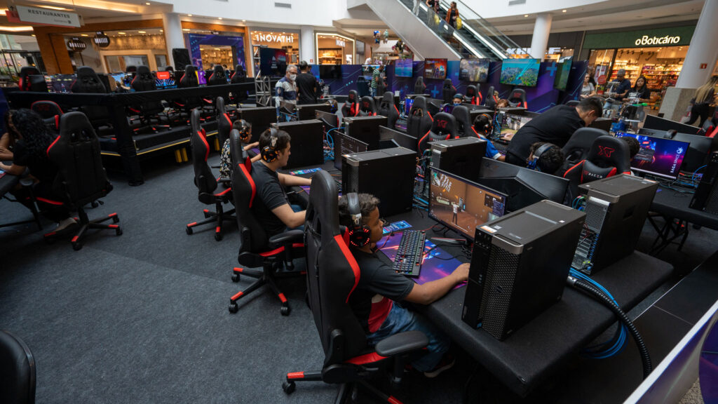 SAGA inaugura espaço gamer com jogos competitivos, lançamentos e mais